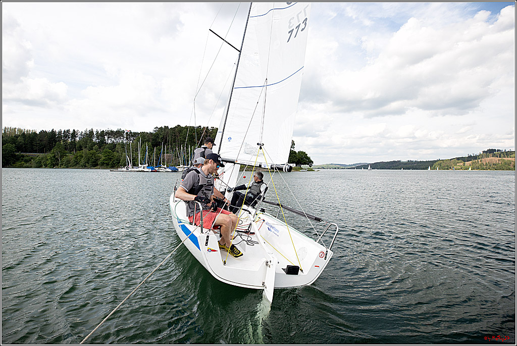 J70 - WOODLAND, 12.06.2021 Segelboot; Segeln; Woodland; Spinnaker; J70; Sorpesee; Sauerland